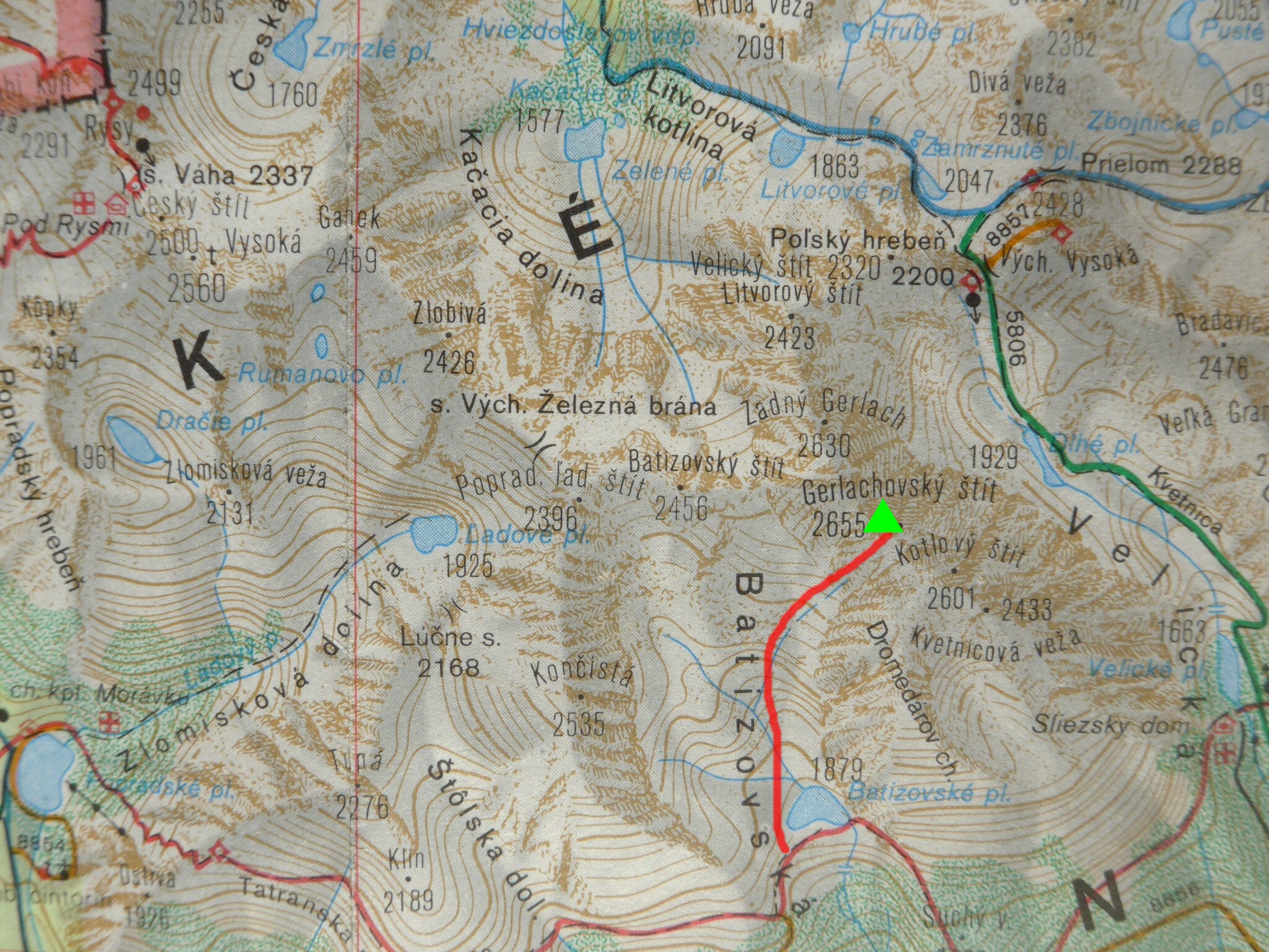 mapa Gerlach_50k